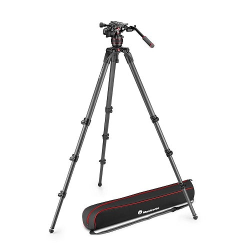 Manfrotto Nitrotech 608 Video Head with 536 Carbon Tripod