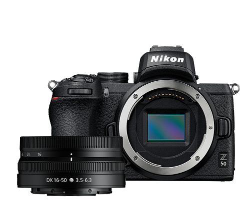 Nikon Z 50 Mirrorless With 16-50mm F3.5-6.3 VR Lens
