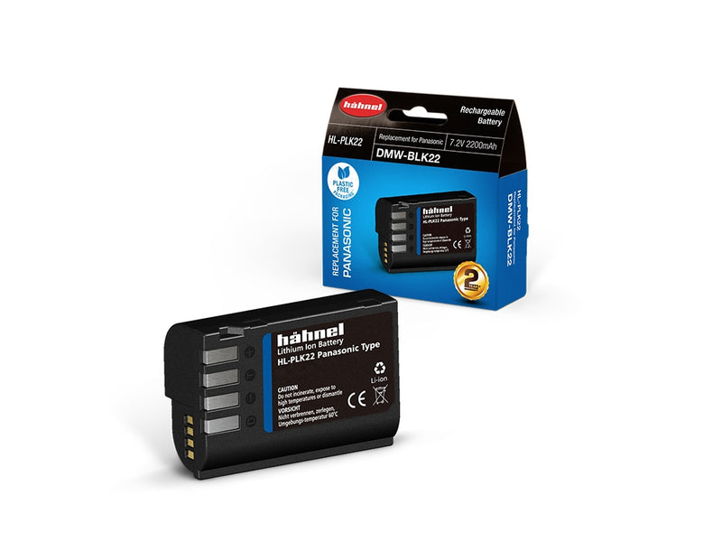Hahnel HL-PLK22 Panasonic Compatible Battery Dmw-BLK 22