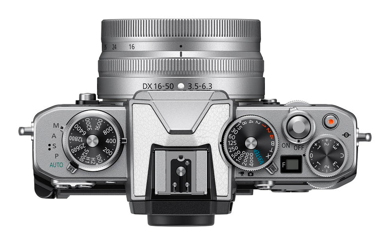 Nikon Z FC White with Nikkor Z DX 16-50mm VR Silver