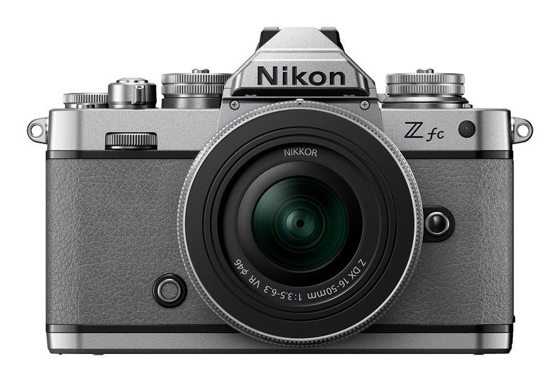 Nikon Z FC Natural Grey with Nikkor Z DX 16-50mm VR Silver