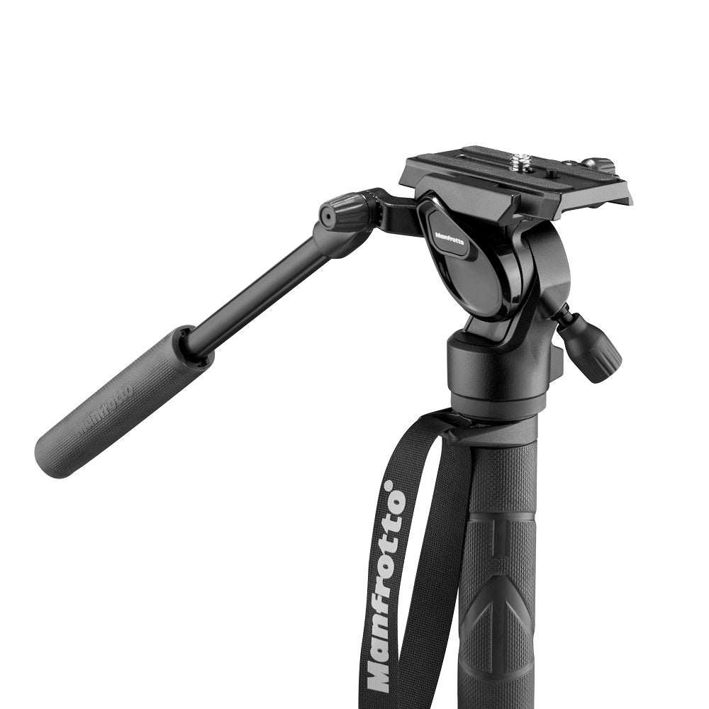 Manfrotto Element MII Aluminium Video Monopod with Fluid Head