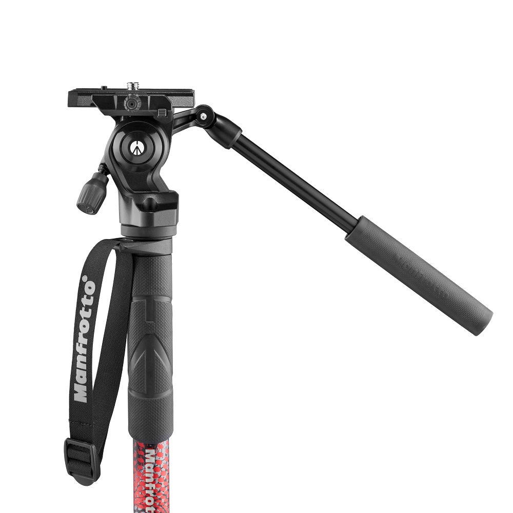 Manfrotto Element MII Aluminium Video Monopod with Fluid Head