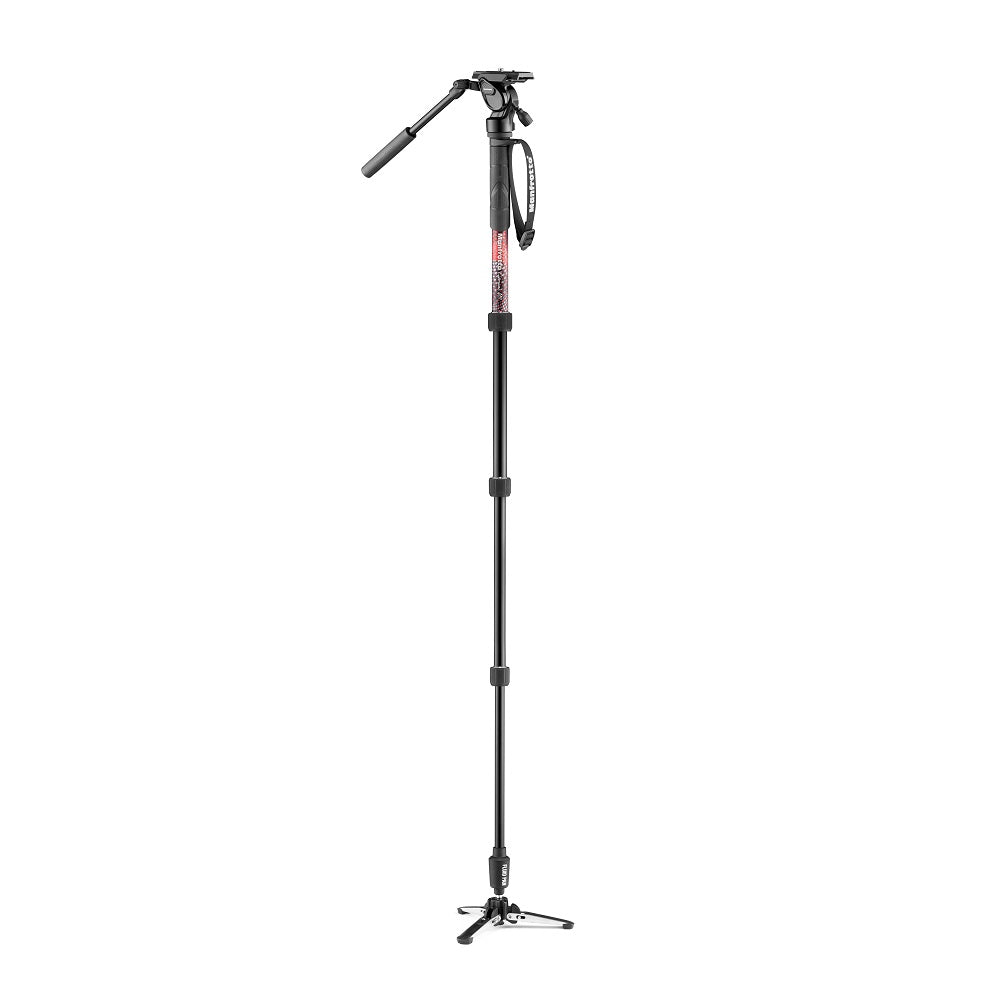 Manfrotto Element MII Aluminium Video Monopod with Fluid Head