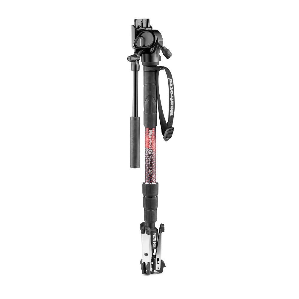 Manfrotto Element MII Aluminium Video Monopod with Fluid Head