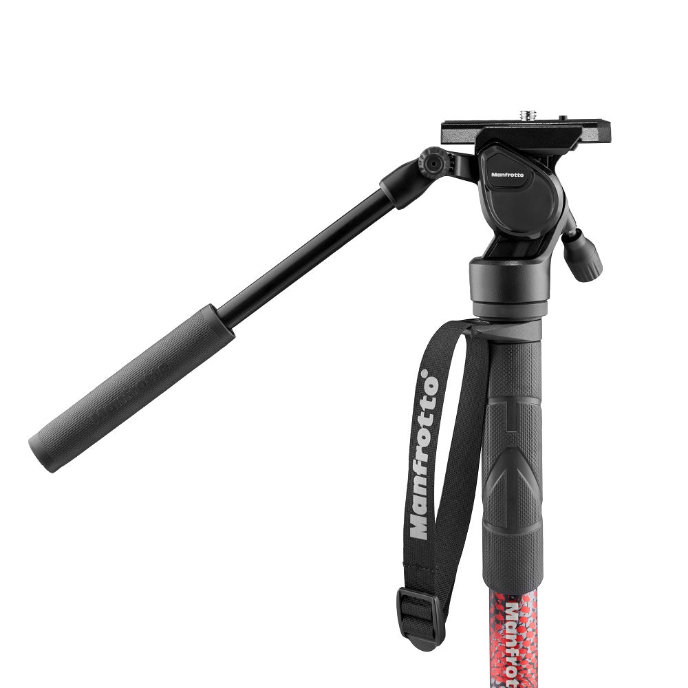 Manfrotto Element MII Aluminium Video Monopod with Fluid Head