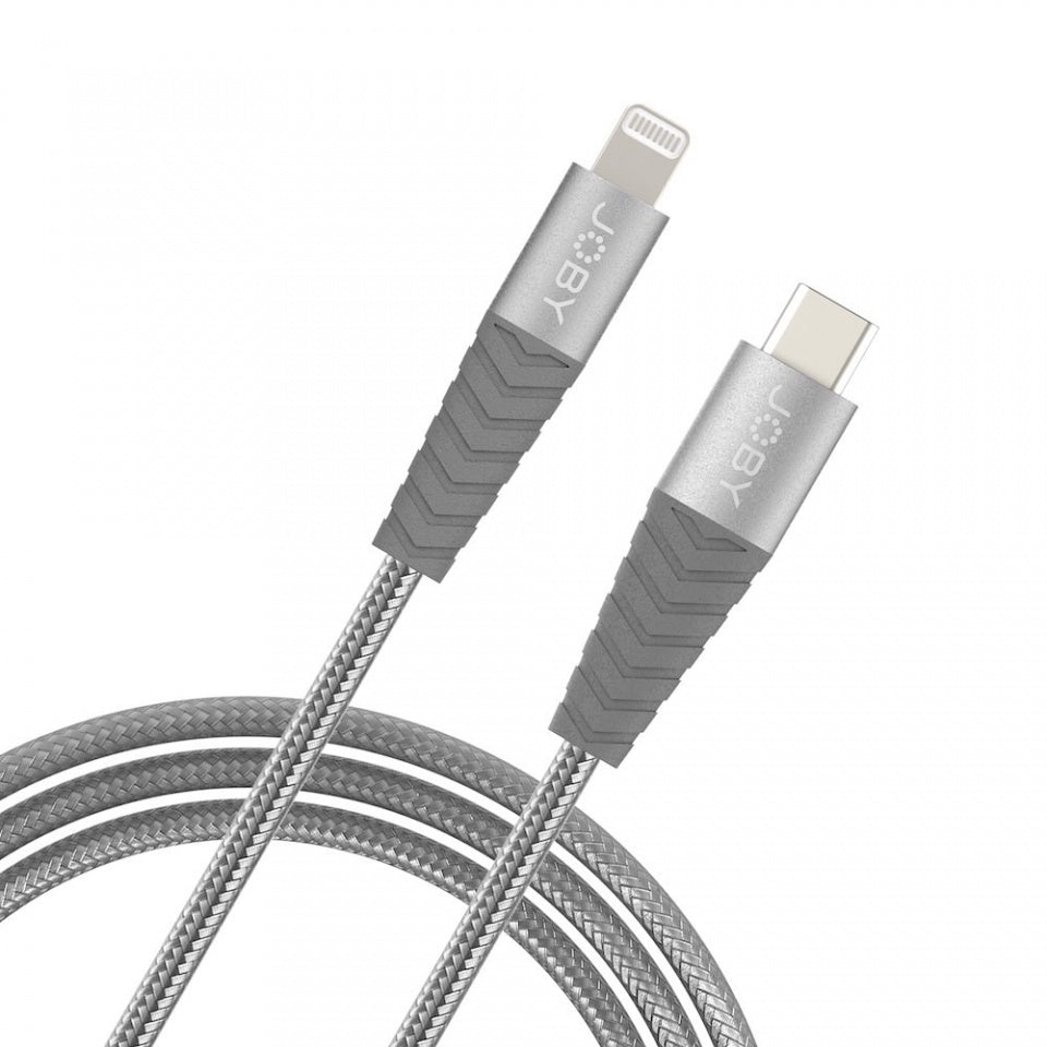 Joby USB-C to Lightning Cable 2M Space Grey
