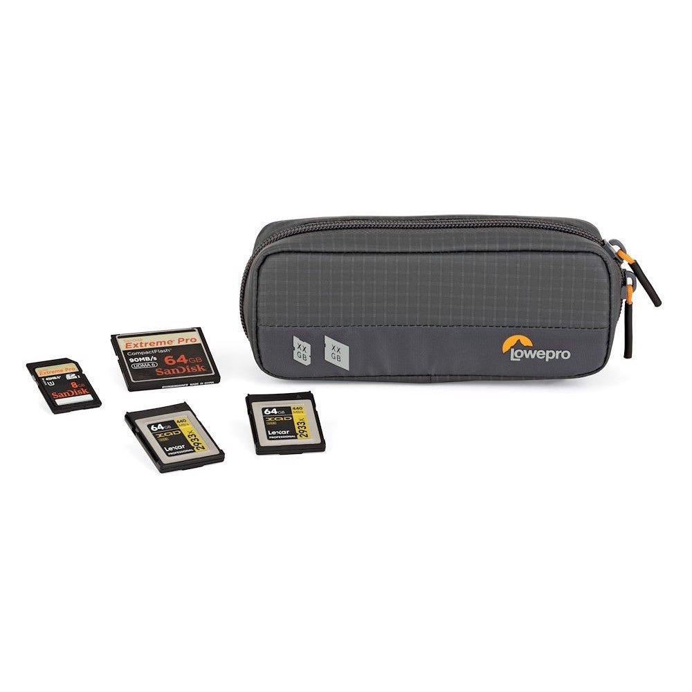 Lowepro Gearup Memory Wallet 20d Dark Grey Green Line