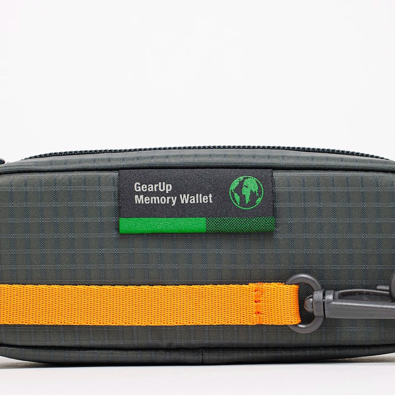 Lowepro Gearup Memory Wallet 20d Dark Grey Green Line