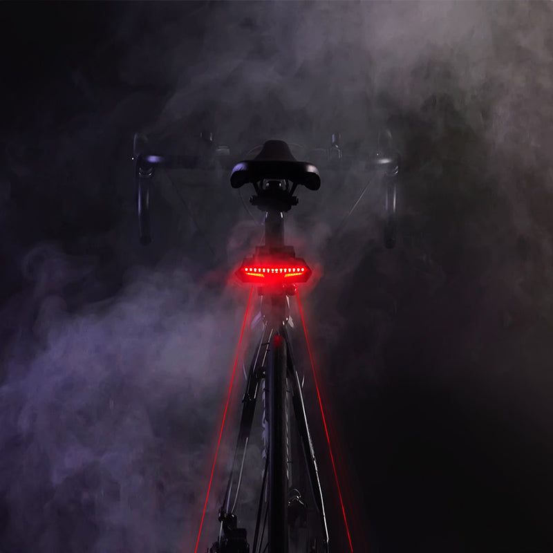 Oricycle C2 Rear Bike Light with Indicator & Virtual Lane