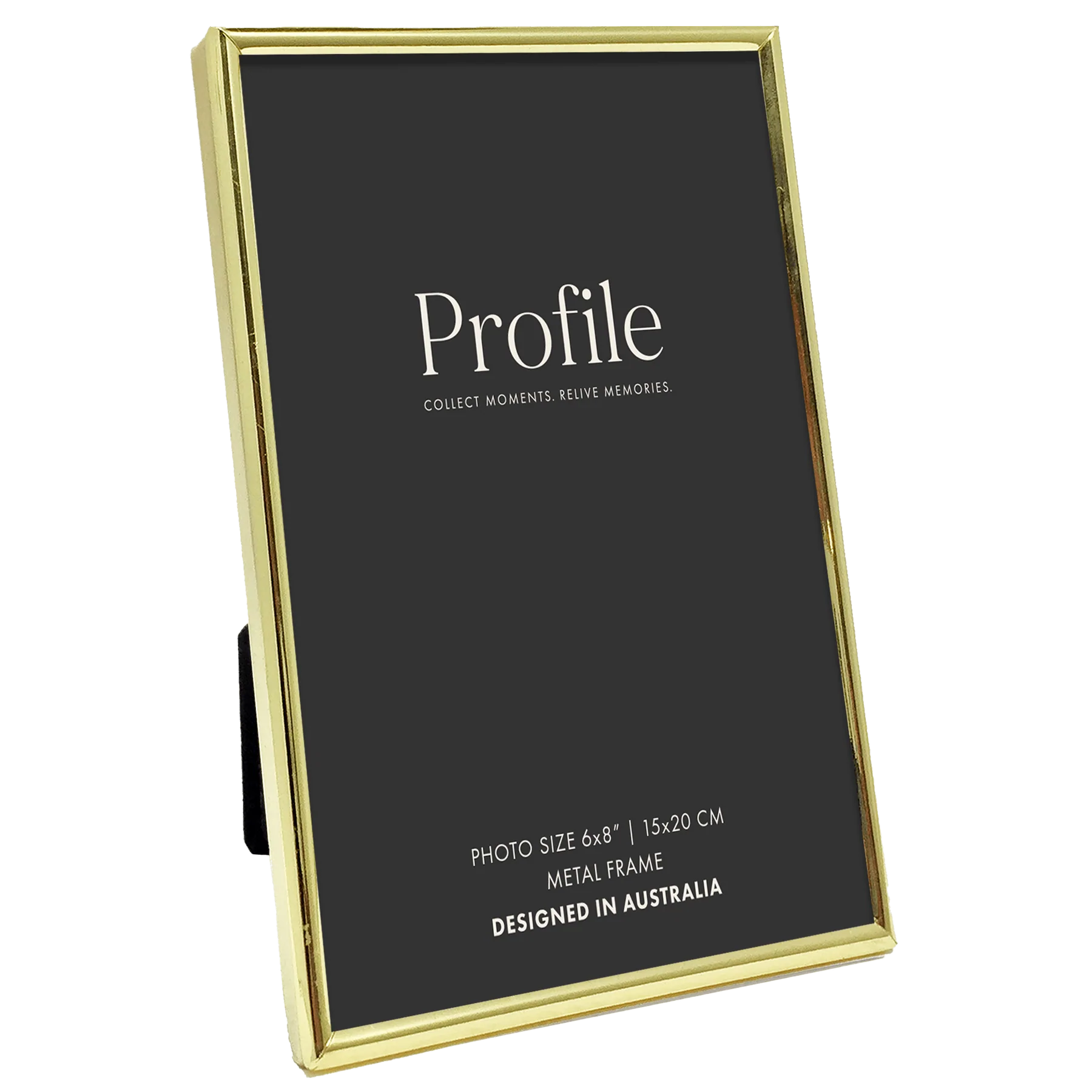 Profile Habitat Brass Metal Frame