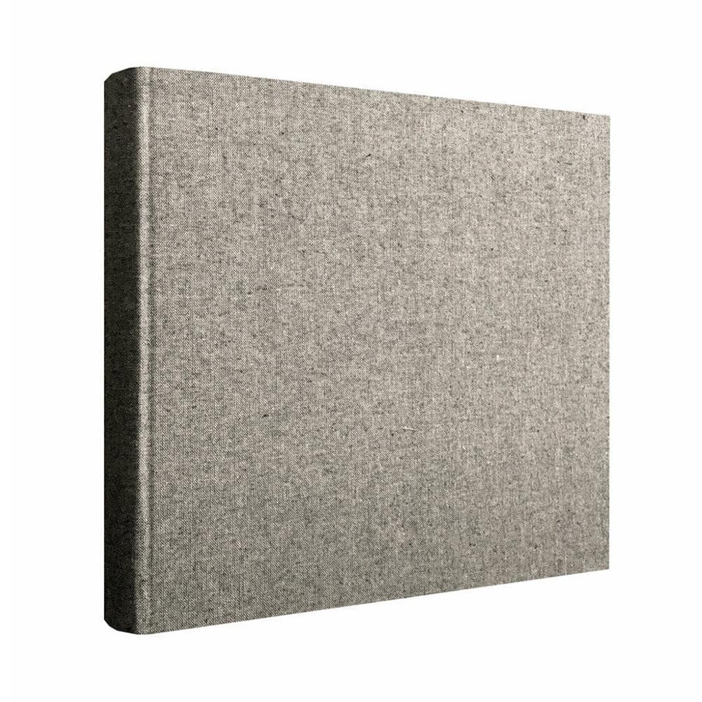 Profile PLUSH Linen Grey 4x6 Slip-In Photo Album