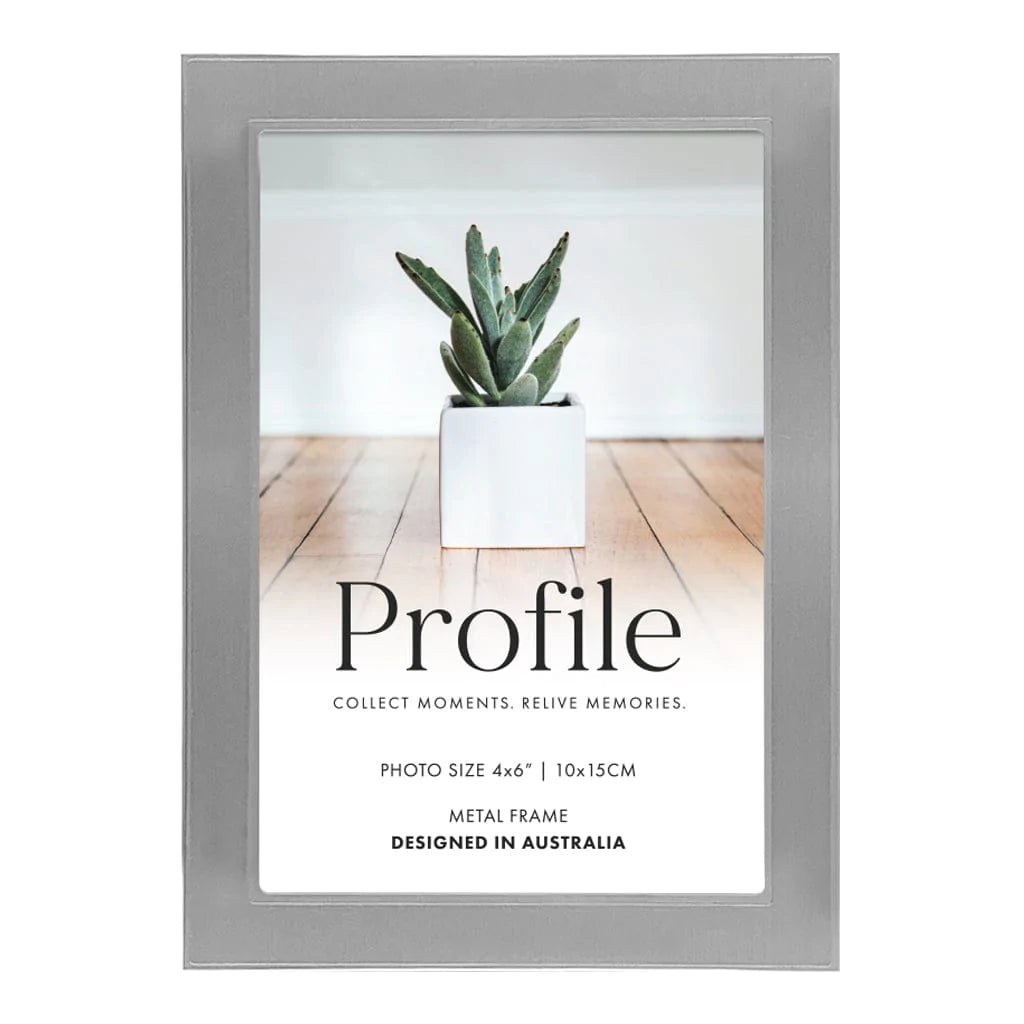 Profile Eternal Silver Metal Photo Frame
