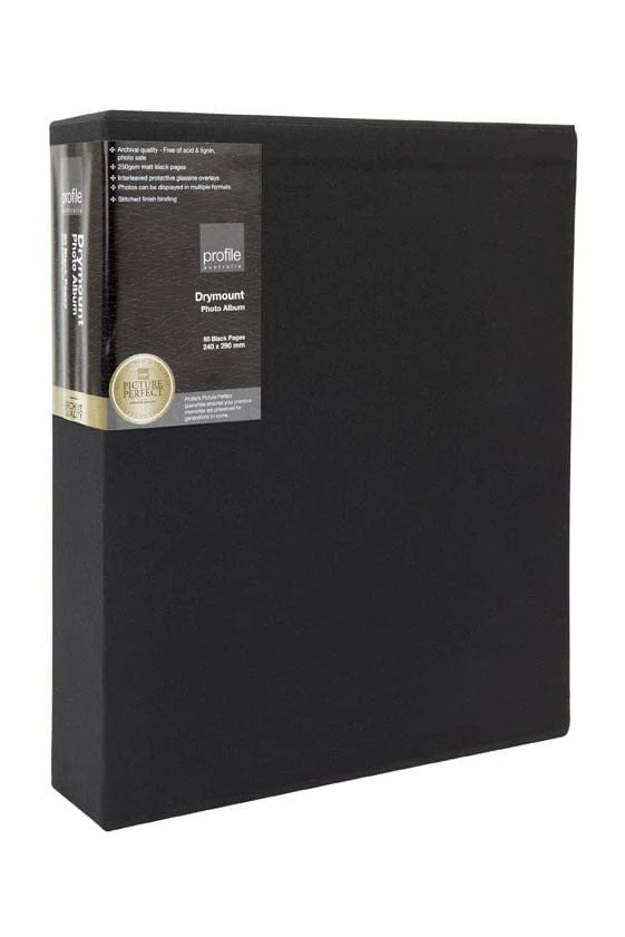 Profile REGAL Black Drymount Photo Album